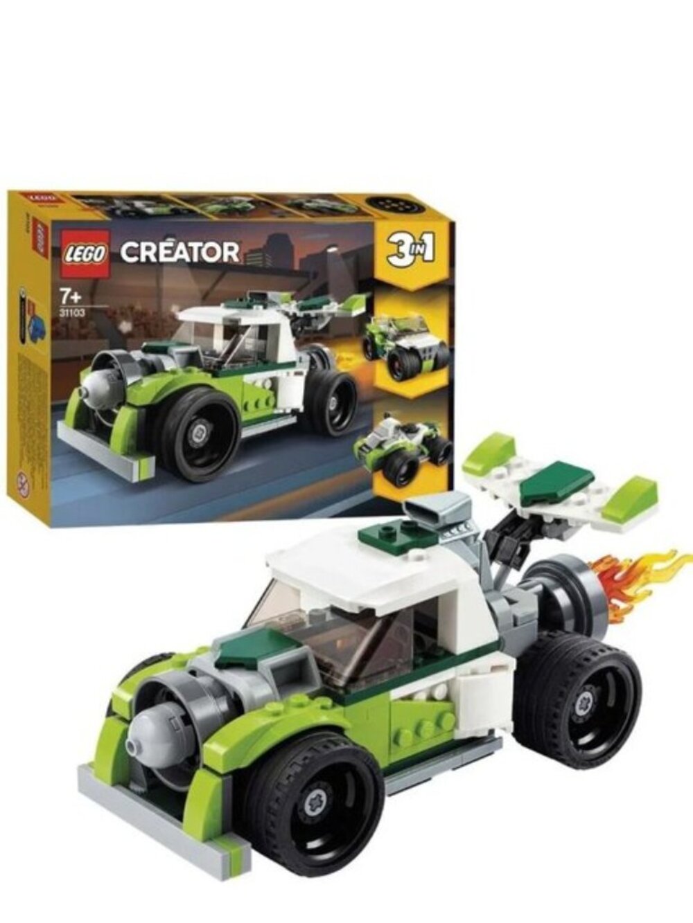 Lego Creator 3in1 Rocket Truck 31103 Building Kit New In Box